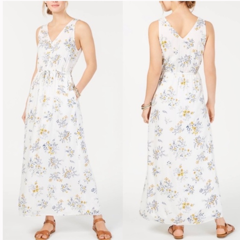 Lucky Brand floral maxi dress